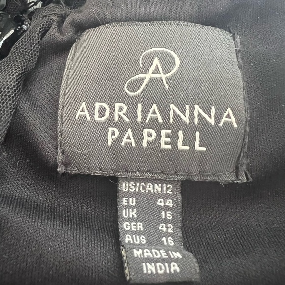 ADRIANNA PAPELL
Women's Off-The-Shoulder Beaded Sheath Dress Style 22 - Picture 6 of 6